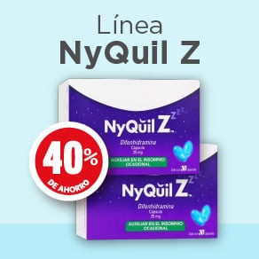 Nyquil Z 40% de ahorro