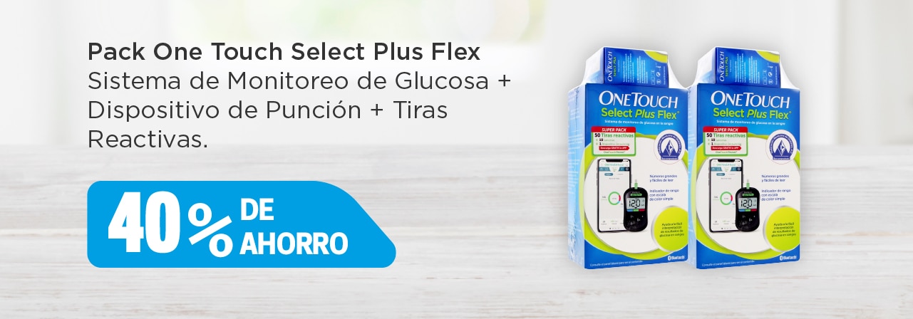 one touch select plus 40% de ahorro