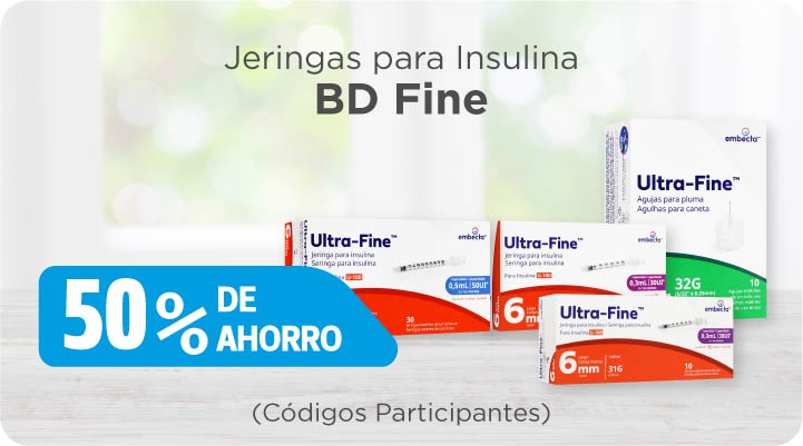 BD Fine 50% de ahorro