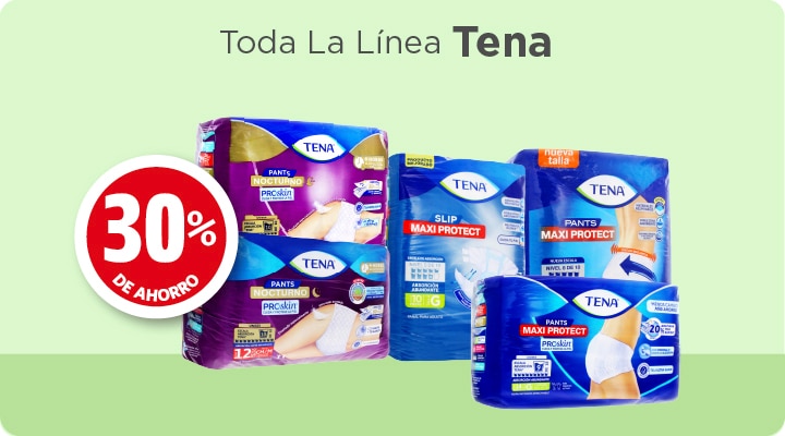 Tena 30% de ahorro