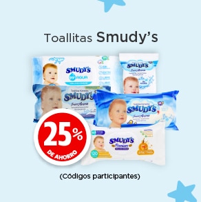 smudy's ofertas, toallitas descuento, toallitas beb&eacute; oferta
