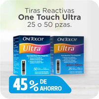 One Touch Ultra 45% de ahorro