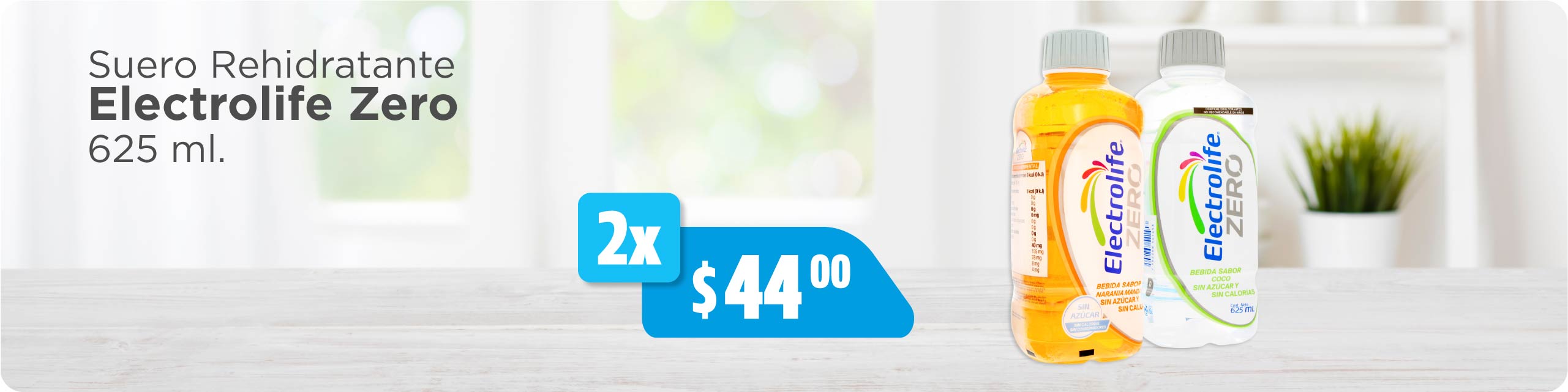 Electrolife 2x $44 pesos