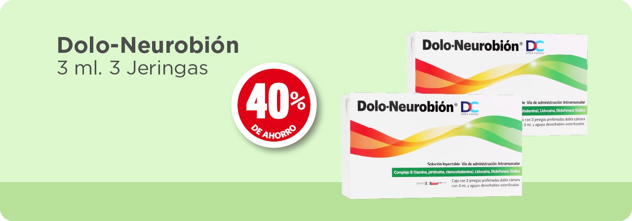 Dolo Neurobion 40% de ahorro
