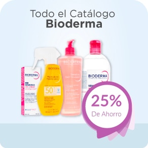 Bioderma 25% de ahorro