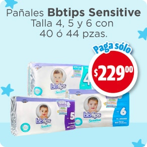 Bbtips Sensitive paga solo $229 pesos